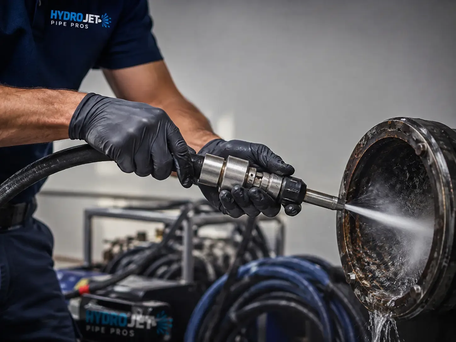 Hydro Jet Pipe Descaling in Bay City, TX